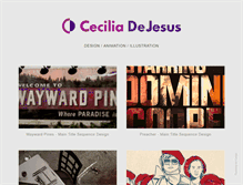 Tablet Screenshot of dejesusdesign.com